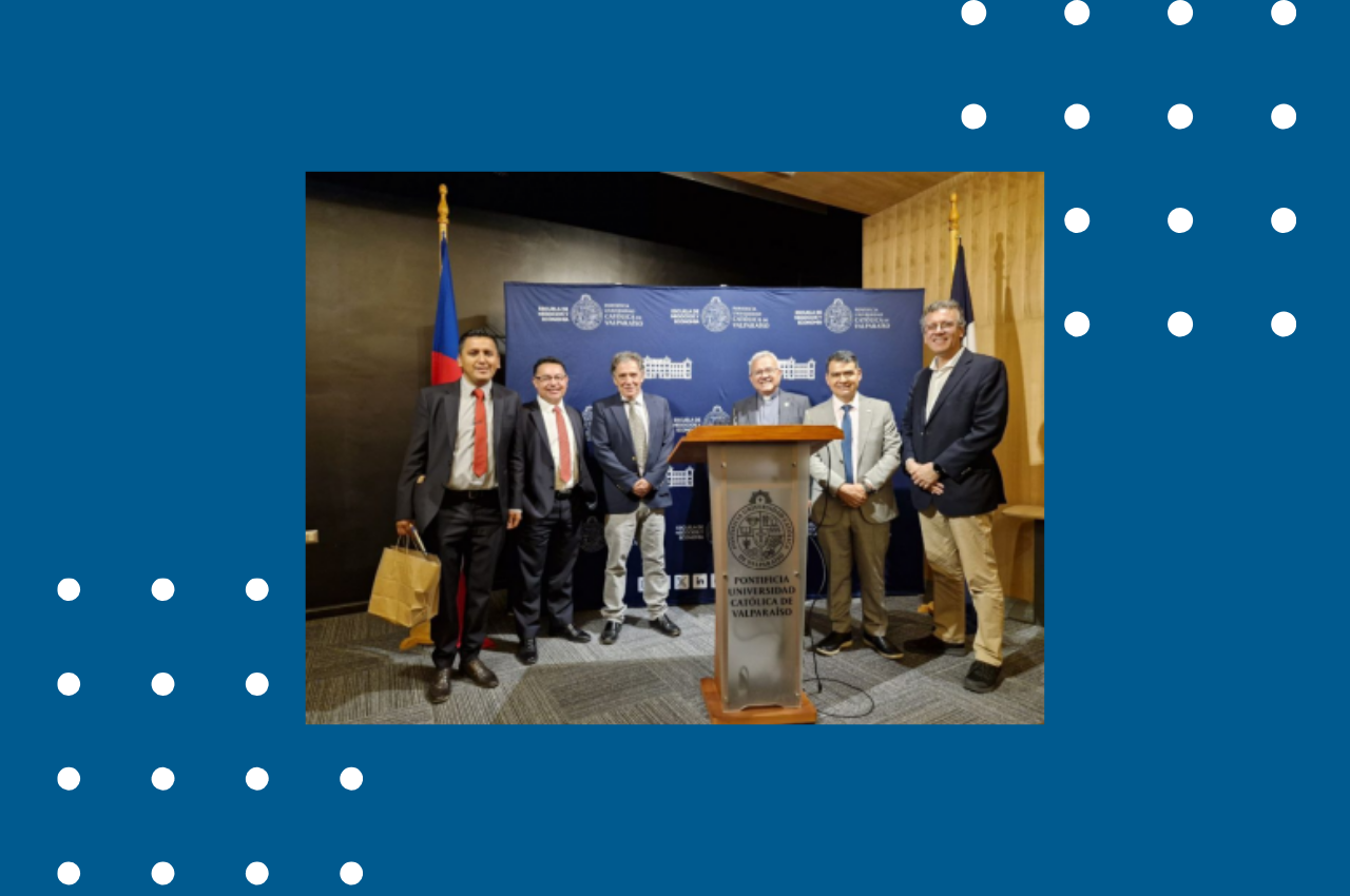 Delegación de la Universidad Católica Boliviana San Pablo visitó ENE PUCV